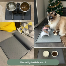 Lade das Bild in den Galerie-Viewer, GripFeed Futterunterlage für Hunde und Katzen - für einen sauberen und trockenen Futterplatz (30% Rabatt)