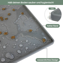 Lade das Bild in den Galerie-Viewer, GripFeed Futterunterlage für Hunde und Katzen - für einen sauberen und trockenen Futterplatz (30% Rabatt)
