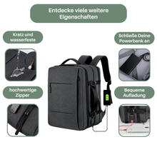 Lade das Bild in den Galerie-Viewer, ExplorerPack Reise-/Business Rucksack - Der perfekte Begleiter für Deine Reisen (30% Rabatt)
